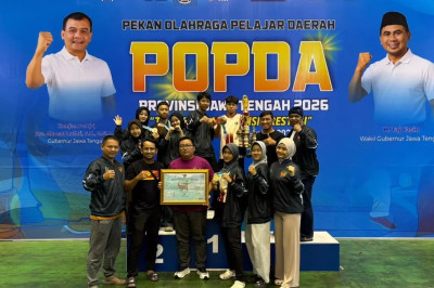 Salatiga Raih 30 Emas di Popda Jateng 2026, Tiga Cabor Cetak Sejarah