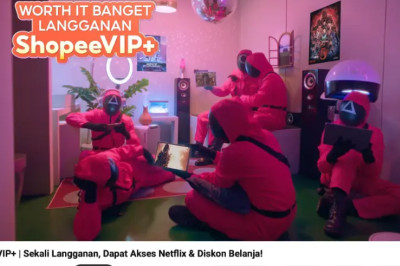 Usung Konsep Sinematik-Parodi, Iklan ShopeeVIP+ Bikin Setiap Scene Menarik untuk Disimak